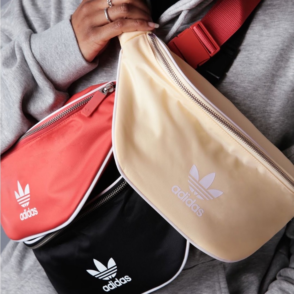 Black ADIDAS Originals Waist Bag